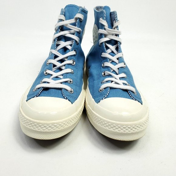 Converse Mens Shoes Chuck 70 Hi Aegean Storm Blue Size 10 High Top 161374C - Picture 9 of 11